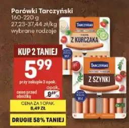 Delikatesy Centrum Parówki TARCZYŃSKI oferta
