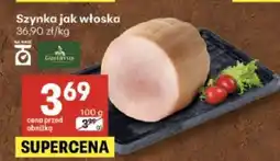 Delikatesy Centrum Szynka jak włoska oferta