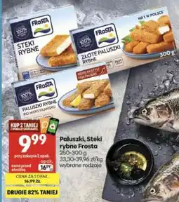 Delikatesy Centrum Paluszki, Steki rybne Frosta oferta