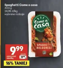 Delikatesy Centrum Spaghetti Come a casa oferta