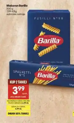 Delikatesy Centrum Makaron Barilla oferta
