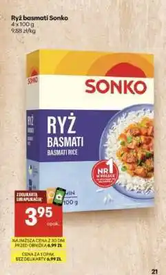 Delikatesy Centrum Ryż basmati SONKO oferta