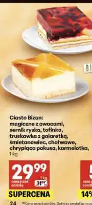 Delikatesy Centrum Ciasto Bizon oferta