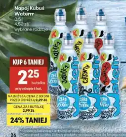 Delikatesy Centrum Napój KUBUŚ WATERRR oferta