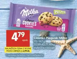 Delikatesy Centrum Ciastka Pieguski Milka oferta