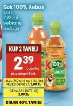 Delikatesy Centrum Sok 100% Kubuś oferta