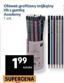 Delikatesy Centrum Ołówek grafitowy trójkątny Hb z gumką oferta