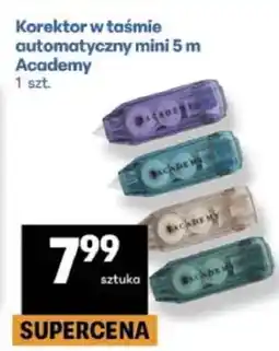 Delikatesy Centrum Korektor w taśmie automatyczny mini 5 m Academy oferta