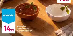 Pepco Komplet 2 miseczek ceramicznych oferta