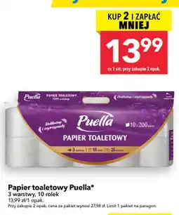 Lewiatan Papier toaletowy Puella 3-warstwowy oferta