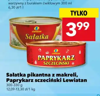 Sałatka pikantna z makreli Lewiatan