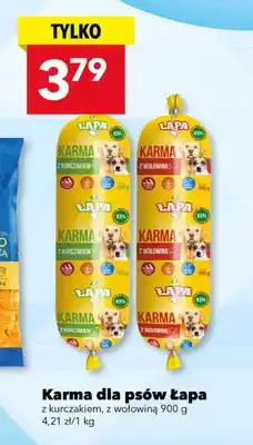 Lewiatan Karma dla psów Łapa z wołowiną oferta