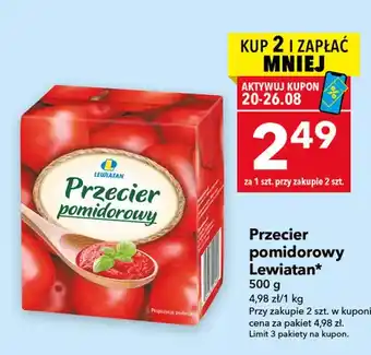Przecier pomidorowy Lewiatan
