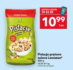 Lewiatan Pistacje prażone solone Lewiatan oferta