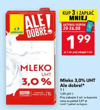 Mleko UHT Ale dobre! 3,0%