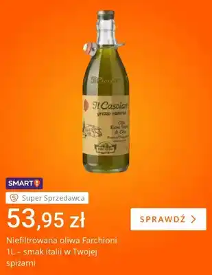 Oliwa z oliwek niefiltrowana Farchioni Il Casolare