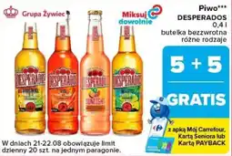 Carrefour Piwo Desperados oferta