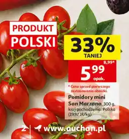 Auchan Pomidory mini San Marzano oferta