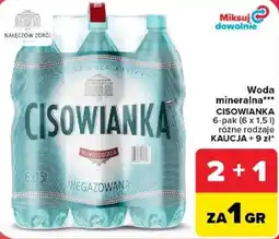 Carrefour Woda mineralna CISOWIANKA oferta