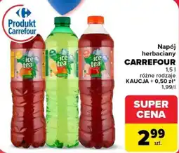 Carrefour Napój herbaciany CARREFOUR oferta