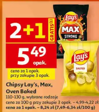 Chipsy Lay's, Max, Oven Baked