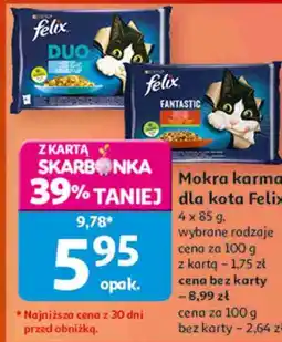 Auchan Mokra karma dla kota Felix oferta