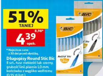 Długopisy Round Stic Bic
