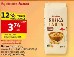 Auchan Bułka tarta Auchan oferta