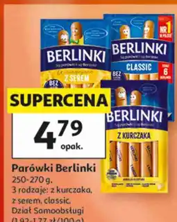 Auchan Parówki Berlinki oferta
