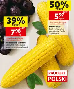 Auchan Kukurydza 3 szt. na tacce oferta