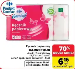 Carrefour Ręcznik papierowy Carrefour oferta