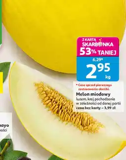 Auchan Melon miodowy luzem oferta