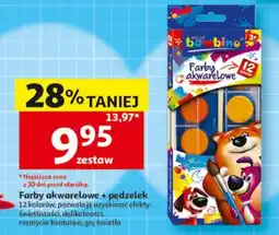 Auchan Farby akwarelowe oferta