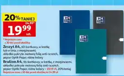 Auchan Zeszyt A4 Oxford oferta