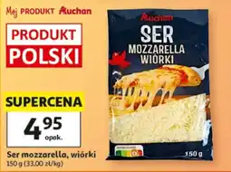 Auchan Ser Mozzarella Wiórki oferta