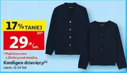 Auchan Kardigan dziecięcy oferta