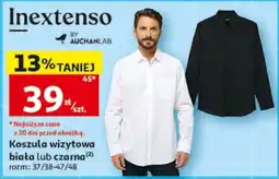 Auchan Koszula wizytowa biała lub czarna oferta
