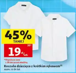 Auchan Koszula dziecięca z krótkim rękawem oferta