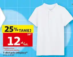 Auchan T-shirt polo chłopięcy oferta
