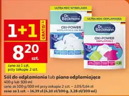 Auchan Sól do odplamiania lub piana odplamiająca oferta