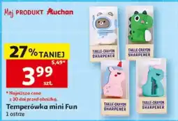 Auchan Temperówka mini Fun oferta