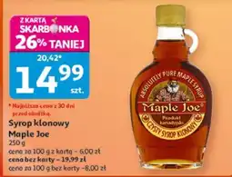 Auchan Syrop klonowy Maple Joe oferta