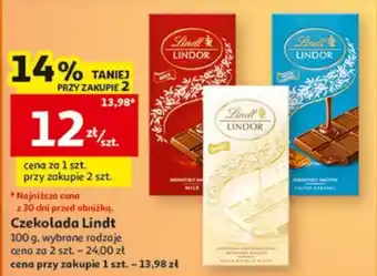 Czekolada Lindt