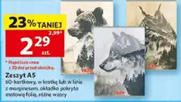 Auchan Zeszyt A5 oferta