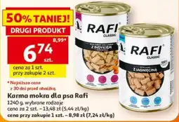 Auchan Karma mokra dla psa Rafi oferta