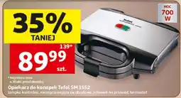 Auchan Opiekacz do kanapek Tefal SM 1552 oferta