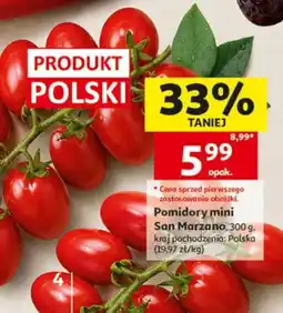 Auchan Pomidory mini San Marzano oferta