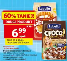 Auchan Płatki śniadaniowe Lubella oferta