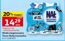 Auchan Woda niegazowana Teens Nałęczowianka oferta