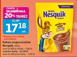 Auchan Kakao rozpuszczalne Nesquik oferta